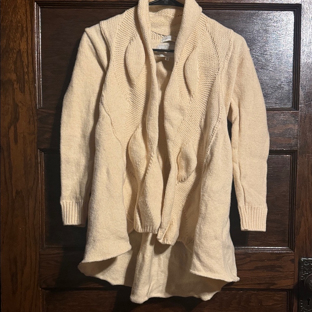 Peregrine, Chic, Cream Women's Cardigan, Size M